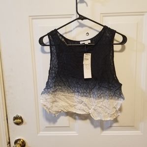 Tilly's Ombre crop top